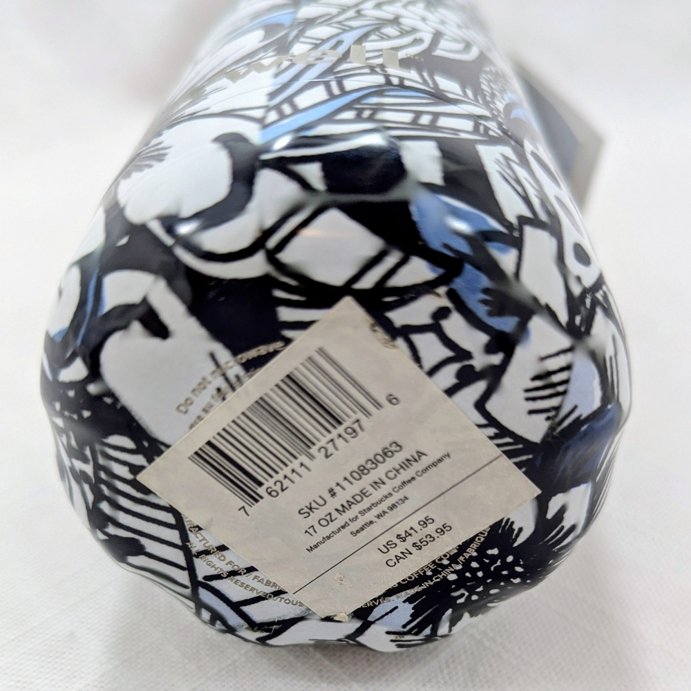 Starbucks Swell Kelsey Montague Art Water Bottle NEW With Tags - Picture 4 of 12